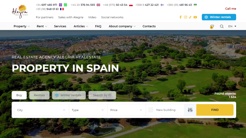 Агентство недвижимости Alegria в Испании: Как они подводят клиентов и разочаровывают их ожидания